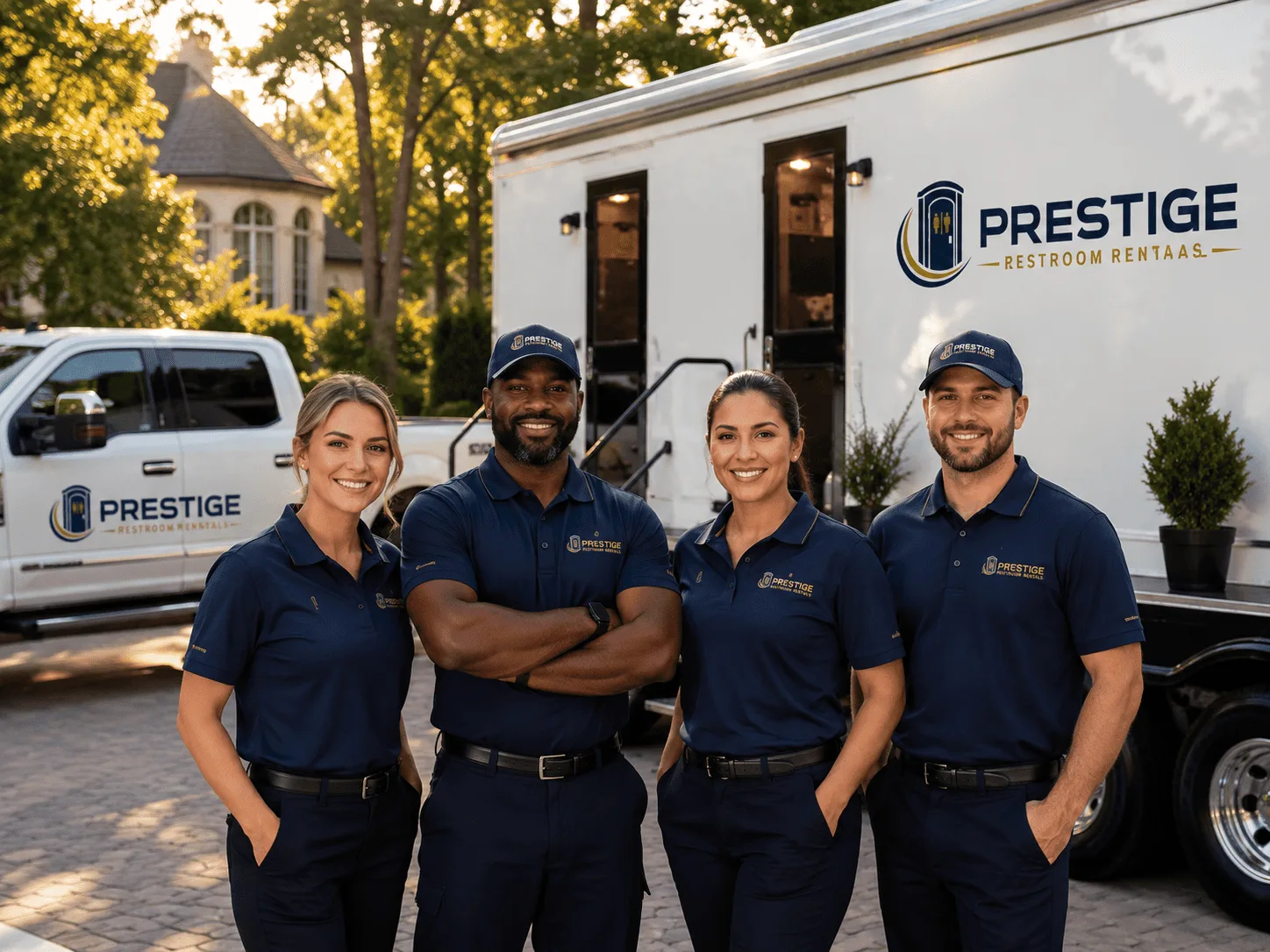 Trusted Luxury Portable Restrooms company in Lena, IL
